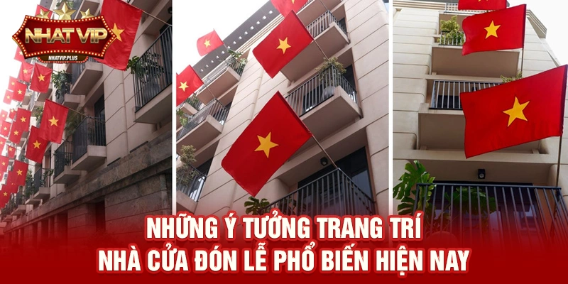 nhung y tuong trang tri nha cua don le pho bien hien nay Những ý tưởng Trang trí nhà cửa đón lễ phổ biến hiện nay